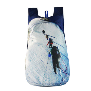 skiing backpack