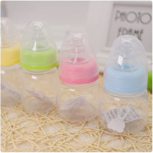 60ML Baby Mini Portable Feeding Newborn Kids  BPA Free Safety Bottles