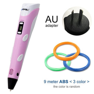 Pink 3d pen for AU