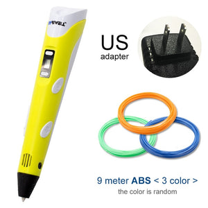 yellow 3d pen for US