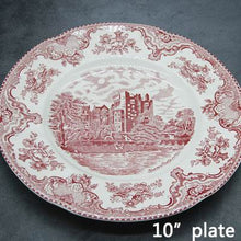 Load image into Gallery viewer, The Old Britain Castles Pink European Style Dinner Ware Ceramic Dishes